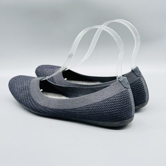 Allbirds Shoes Womens 6.5 Blue Tree Breezers Ballet Flats Sustainable Knit - Picture 5 of 12